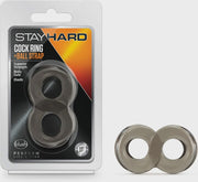 Stay Hard Cock Ring and Ball Strap  Black