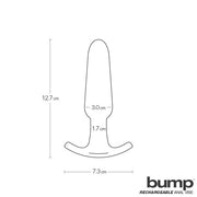 Bump Rechargeable Anal Vibe in Deep Purple
