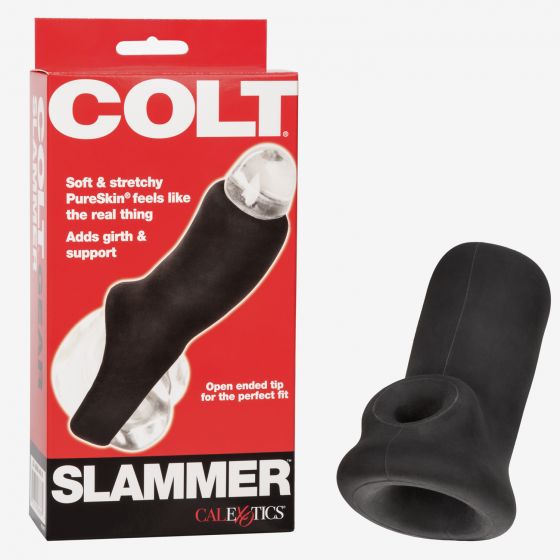 Calexotics Colt PureSkin Slammer Black Flesh Extender Strap