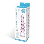 Quintessence Beaded Anal Slider Glass Dildo