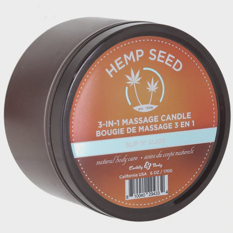 3-in-1 Massage Candle in 6oz/170g in Slip n Slide