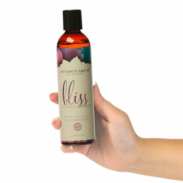 Intimate Earth Bliss Anal Relaxing Water Based Glide  240ml/8oz