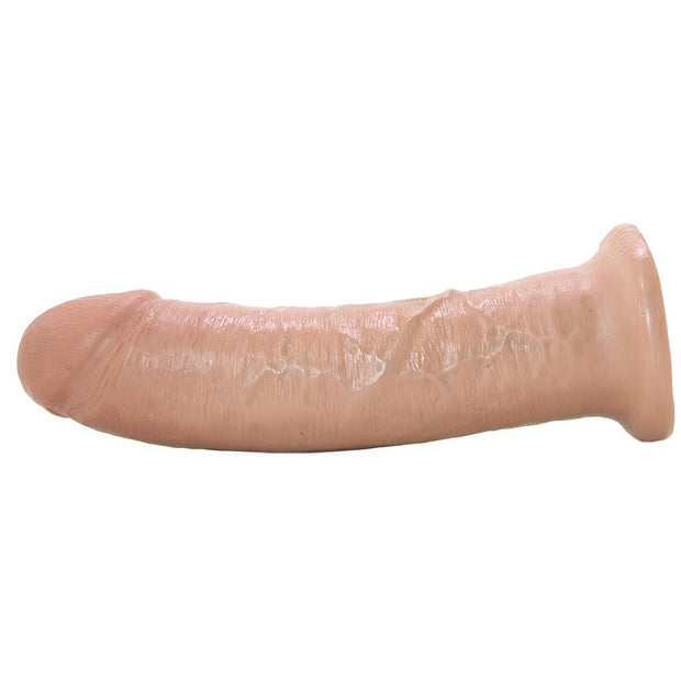 King Cock 8" Dildo Realistic Silicone No Balls Pipedream Tan White Flesh