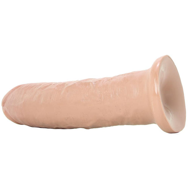 King Cock 8" Dildo Realistic Silicone No Balls Pipedream Tan White Flesh