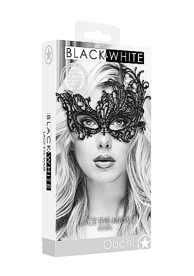 Lace Eye Mask  Royal
