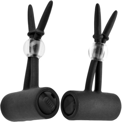 Fetish Fantasy Vibrating Silicone Nipple Lassos