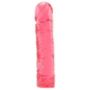 Crystal Jellies 8 Inch Classic Dong in Pink