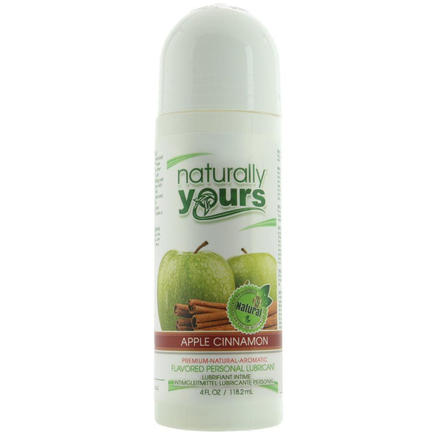 Naturally Yours Flavored Lubricant 4oz in Apple Cinnamon