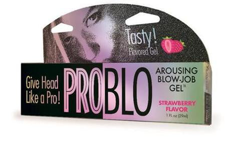 PROBLO - Arousing Blow Job Gel - Strawberry 1.5oz