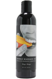 Edible Massage Oil 8oz/237ml in Mango