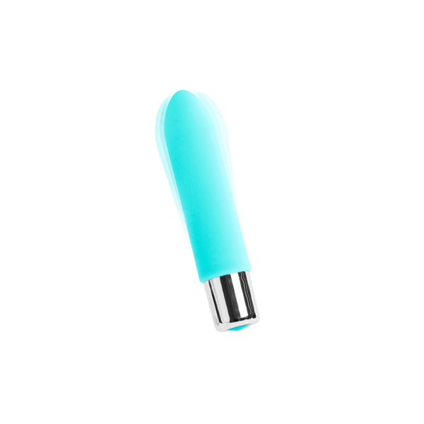 VeDo Bam Mini Rechargeable Vibrator Bullet Vibe Tease Me Turquoise