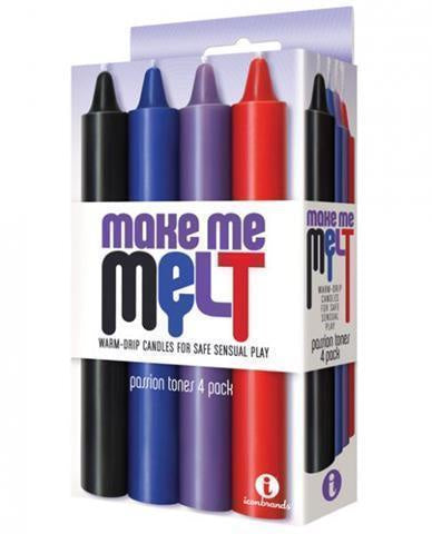 Make me Melt Sensual Warm-Drip Candles 4 pack