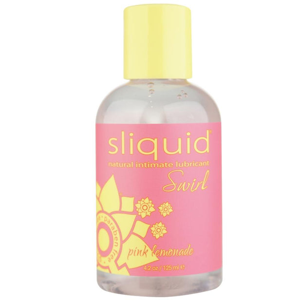 Swirl Flavored Lube 4.2oz/125ml in Pink Lemonade