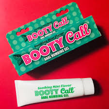 Booty Call Mint Flavored Anal Numbing Gel  in 1.5oz/44ml