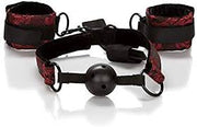 SCANDAL - BREATHABLE BALL GAG WITH CUFFS