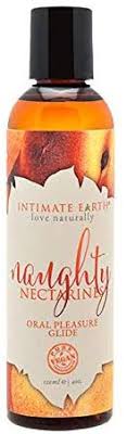 Intimate Earth - Oral Pleasure Guide - 60ml / 2oz, Naughty Nectarines