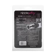 Nipple Play Vacuum Twist Suckers in Black