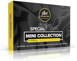 Pjur – 25 Year Special Edition Mini Collection – 4 x 10 ml Lubricants