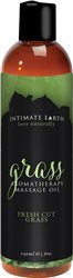 Intimate Earth Aromatherapy Massage Oil - 8oz, Grass