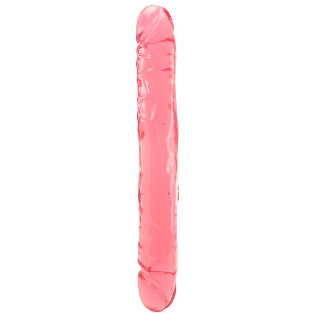 Crystal Jellies 18 Inch Double Dong - Pink