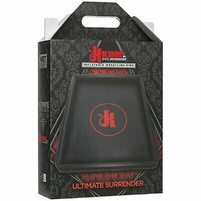 Kink Ultimate Surrender Inflatable Wrestling Ring – Black