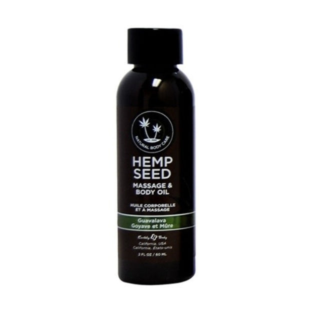 Hemp Seed Massage Oil 2oz/60ml in Guavalava