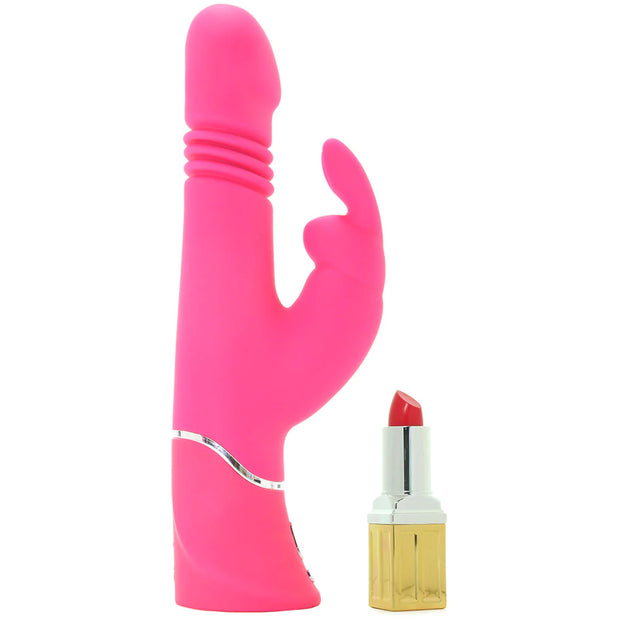 Happy Rabbit Thrusting Silicone Rabbit Vibe Pink