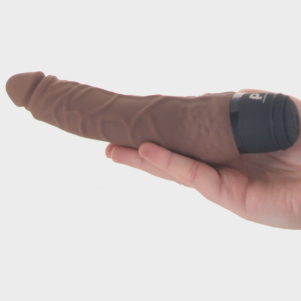 PowerCock 7 Inch Realistic Vibe in Brown