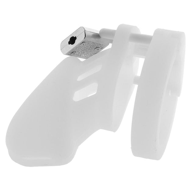 Blueline Silicone Chastity Cage