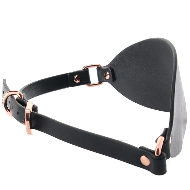 Bondage Couture Blindfold in Rose Gold