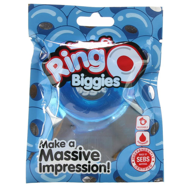 RingO Biggies Cock Ring in Blue