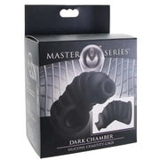Master Series Dark Chamber Silicone Chastity Cage