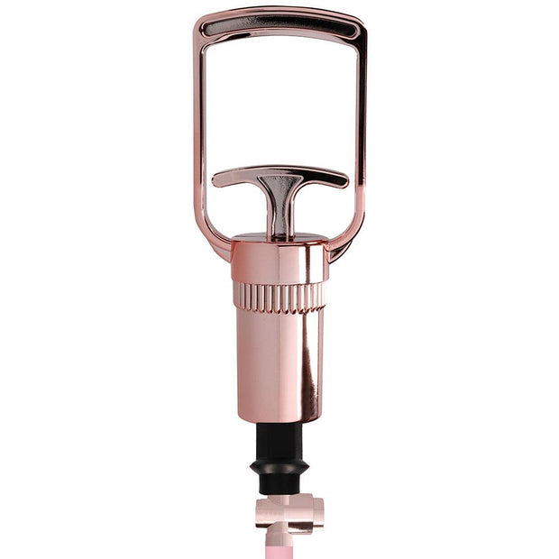Pumped Rose Gold Breast Pump Set in Large