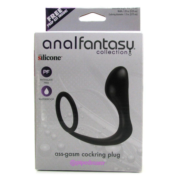 Anal Fantasy Ass-Gasm Beginner Cock Ring Plug