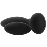 A-Play Beginner Vibrating Remote Butt Plug in Black