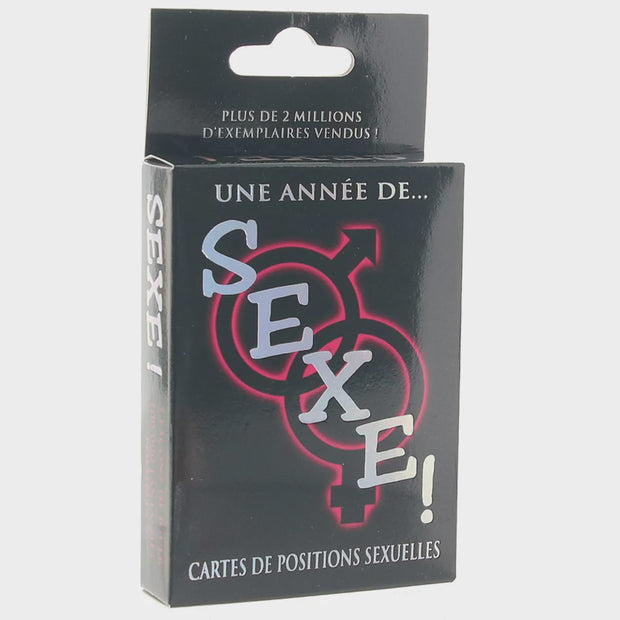 A Year Of Sex! Sexual Position Cards in French