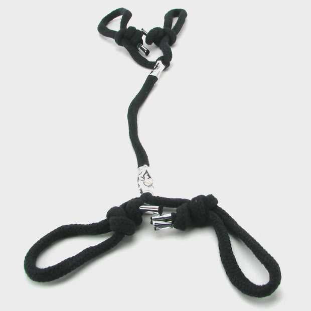 Fetish Fantasy Series Silk Rope Hogtie