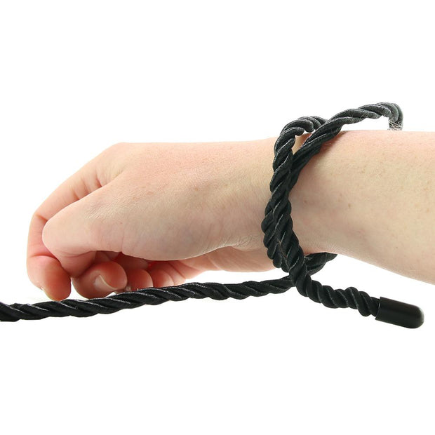 Scandal Black BDSM Rope in 98.5'/30m