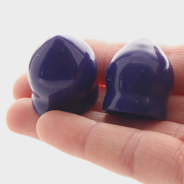Nipple play Mini Nipple Suckers in Purple