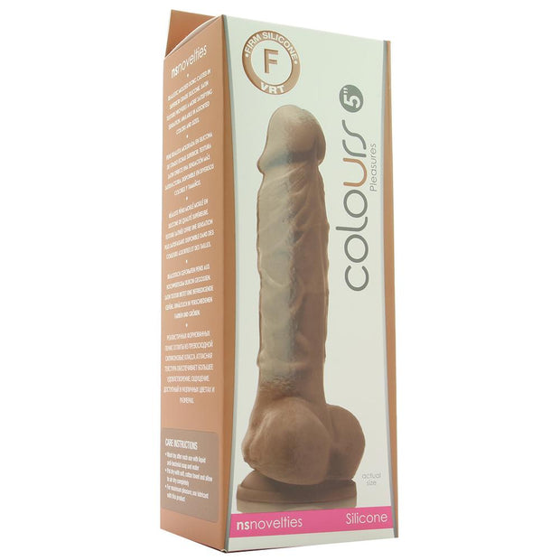 Colours Pleasures 5" Dildo in Brown