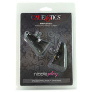Nipple play Nipplettes Vibrating Clamps in Black