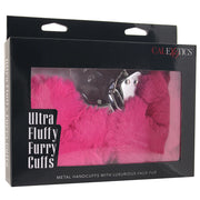 Ultra Fluffy Furry Cuffs in Pink