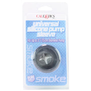 Universal Silicone Pump Sleeve in Smoke