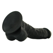 Large Silicone Colours Dildo in Black