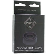 Pumped Medium Silicone Pump Sleeve in Black