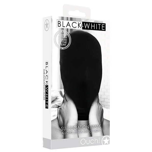 Black & White Subjugation Mask