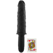 The Violator XXL Giant Dildo Thruster in Black