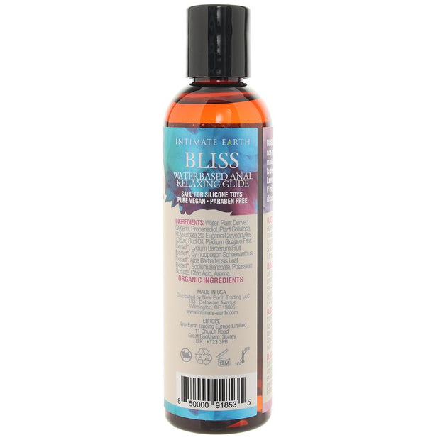 Bliss Anal Relaxing Water Based Glide – 120ml/4oz