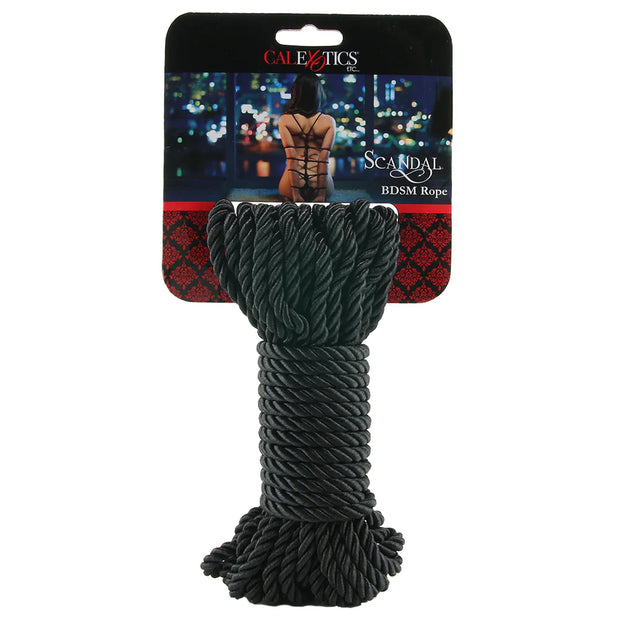 Scandal Black BDSM Rope 10m 32.75 Feet