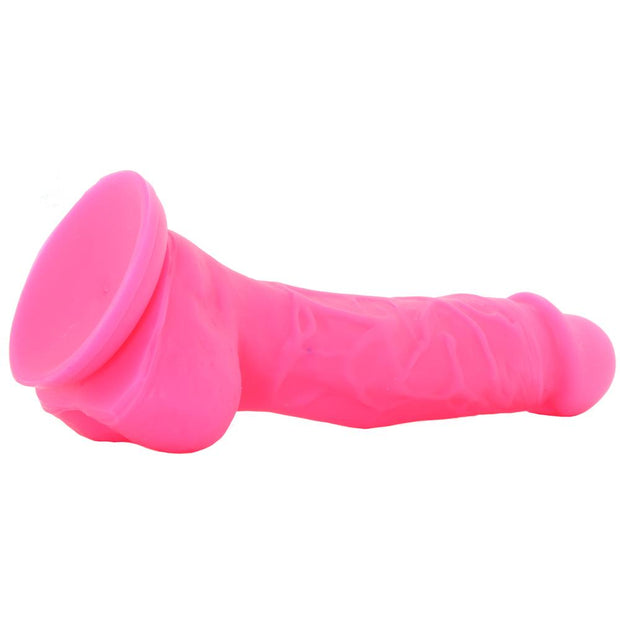 Colours 5" Dual Density Silicone Dildo in Pink